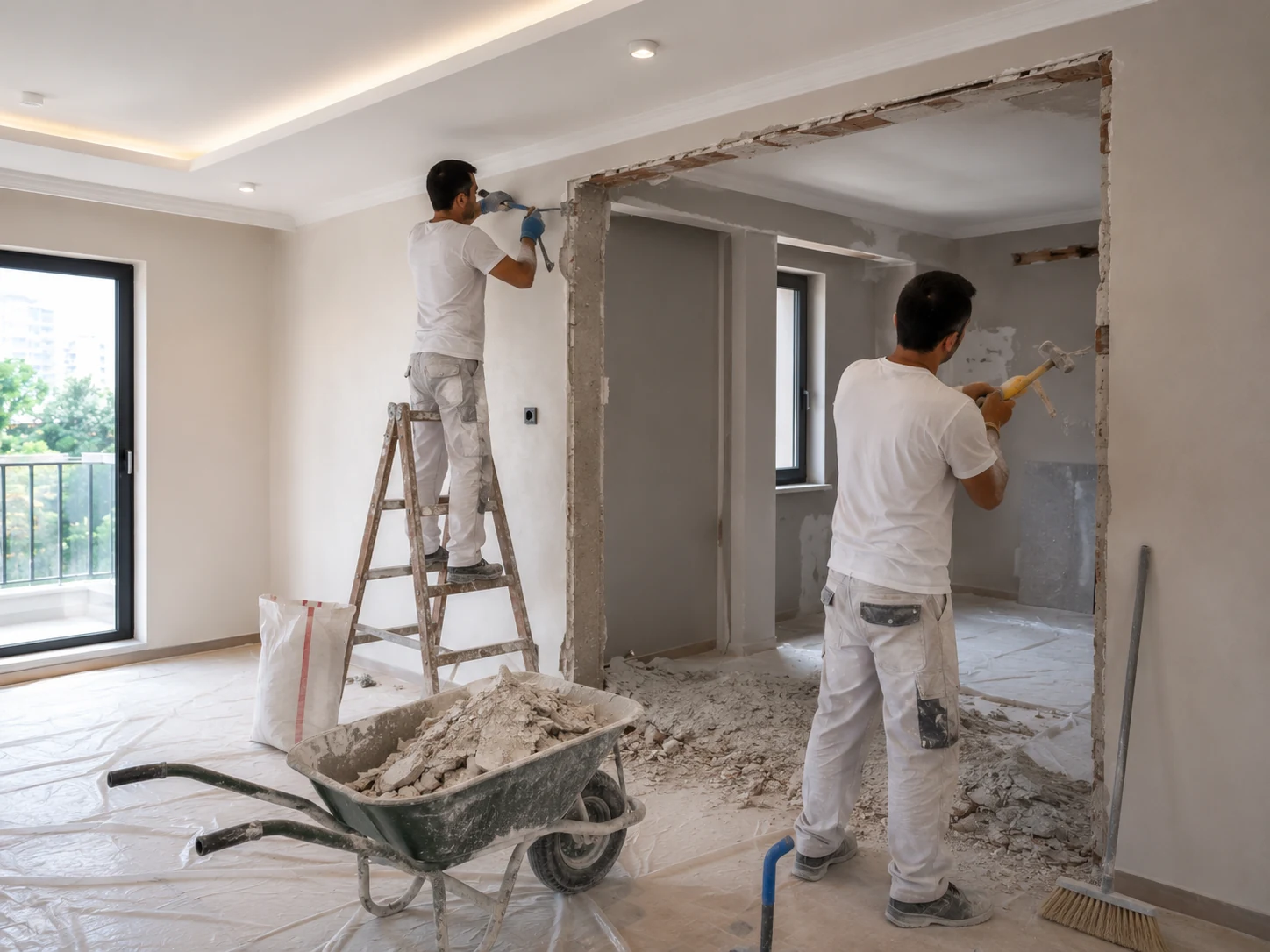 Duvar Kırım ve Tadilat uygulaması